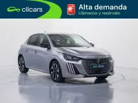 Usado Peugeot 208 Allure 102 CV (75 kW) 2025 Plateado Utilitario