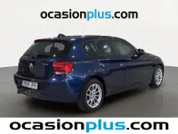 Usado BMW 116 116 CV (85 kW) 2015 Azul Utilitario
