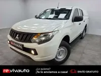 Usado Mitsubishi L200 2018 Blanco Pickup/Camioneta