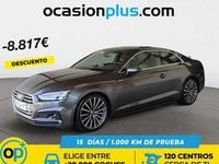 Usado Audi A5 S-Line 190 CV (139 kW) 2019 Gris Coupe