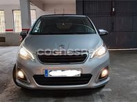 Usado Peugeot 108 Allure 69 CV (50 kW) 2017 Gris / plata Utilitario