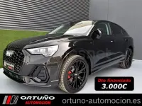Usado Audi Q3 Sportback Premium 150 CV (110 kW) 2022 Negro SUV
