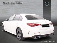 Usado Mercedes C300e AMG line 313 CV (230 kW) 2025 Blanco polar