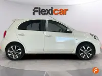 Używany Nissan Micra Tekna 80 KM (58 kW) 2015 Biały Sedan/Limuzyna