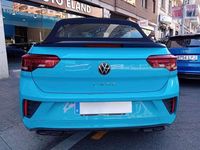 Usado VW T-Roc Cabriolet R-line 150 CV (110 kW) 2022 Azul Descapotable