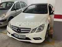 Usado Mercedes E350 231 CV (169 kW) 2009 Blanco Coupe