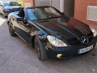 Usado Mercedes SLK200 163 CV (119 kW) 2008 Negro Descapotable