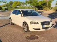 Usado Audi A3 Ambition 140 CV (102 kW) 2006 Blanco Utilitario