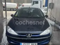Begagnad Peugeot 206 75 HK (55 kW) 2001 Blå Sedan