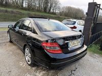 Usado Mercedes C320 Avantgarde 224 CV (164 kW) 2009 Negro Berlina