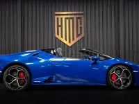 Usado Lamborghini Huracán 640 CV (470 kW) 2019 Azul Descapotable
