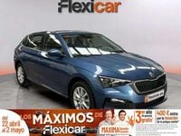 Usado Skoda Scala Ambition 110 HP (80 kW) 2021 Azul Citadino