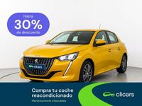 Usado Peugeot 208 Active 100 CV (73 kW) 2021 Amarillo Utilitario