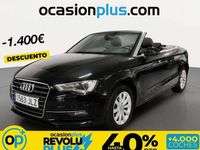 Usado Audi A3 Cabriolet Attraction 110 CV (80 kW) 2016 Negro Descapotable