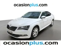 Usado Skoda Superb Ambition 150 CV (110 kW) 2018 Blanco Berlina