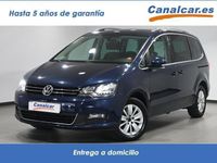 Usado VW Sharan Advance 140 CV (102 kW) 2015 Azul Monovolumen