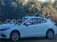 Usado Mazda 3 Luxury 150 CV (110 kW) 2016 Blanco Berlina