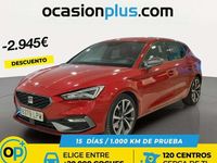 Usado Seat Leon FR 150 CV (110 kW) 2021 Rojo Utilitario