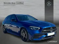 Usado Mercedes C220 200 CV (147 kW) 2025 Azul Familiar