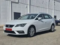 Usado Seat Leon ST Style 116 CV (85 kW) 2020 Blanco Familiar