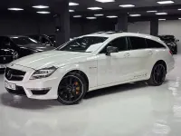Usado Mercedes CLS63 AMG Shooting Brake AMG 585 CV (430 kW) 2014 Blanco Familiar