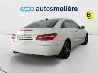 Usado Mercedes E250 Avantgarde 204 CV (150 kW) 2009 Blanco Coupe