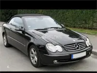 Usado Mercedes CLK200 Avantgarde 163 CV (119 kW) 2007 Negro Descapotable