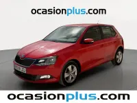 Usado Skoda Fabia Ambition 75 CV (55 kW) 2017 Rojo Utilitario