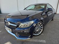 Usado Mercedes C220 170 CV (125 kW) 2018 Azul Coupe