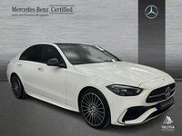 Usado Mercedes C220 AMG line 200 CV (147 kW) 2025 Blanco Berlina