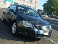 Usado VW Eos 160 CV (117 kW) 2009 Negro Descapotable