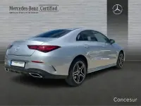 Usado Mercedes CLA250e 218 CV (160 kW) 2025 Plata Coupe