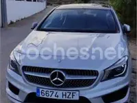 Usado Mercedes CLA220 AMG line 170 CV (125 kW) 2013 Gris / plata Coupe