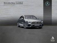 Usado Mercedes A180 AMG line 116 CV (85 kW) 2021 Gris montaña