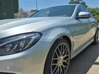 Usado Mercedes C63S AMG 510 CV (375 kW) 2018 Blanco Berlina