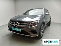 Usado Mercedes GLC250 AMG line 204 CV (150 kW) 2016 Gris SUV