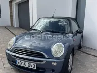 Usado Mini One Cabriolet 90 CV (66 kW) 2005 Azul Descapotable