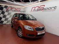 Usado Skoda Fabia 70 CV (51 kW) 2007 Naranja Berlina