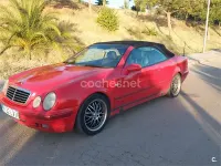 Usado Mercedes CLK200 136 CV (100 kW) 1999 Rojo Coupe