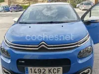 Usado Citroën C3 PureTech 82 CV (60 kW) 2017 Azul Berlina