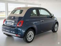 Usado Fiat 500C Dolcevita 69 CV (50 kW) 2023 Azul Descapotable