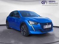Usado Peugeot e-208 GT-line 100 kW (136 CV) 2020 Azul Utilitario