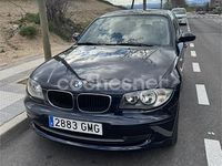 Usado BMW 116 122 CV (89 kW) 2009 Negro Utilitario