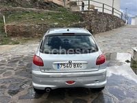Usado Peugeot 206 110 CV (80 kW) 2002 Azul Berlina