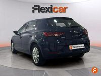 Usado Seat Leon Style 115 CV (84 kW) 2018 Azul Berlina