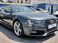 Usado Audi A5 Sportback Advanced 150 CV (110 kW) 2015 Gris / plata Utilitario