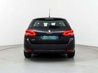 Usado Peugeot 308 SW Active 131 CV (96 kW) 2021 Negro Familiar