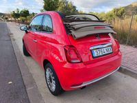 Usado Fiat 500C Lounge 85 CV (62 kW) 2019 Naranja Descapotable