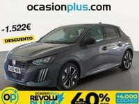 Usado Peugeot 208 Allure 102 CV (75 kW) 2024 Gris Utilitario