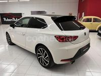 Usado Seat Leon Reference 90 CV (66 kW) 2014 Blanco Berlina
